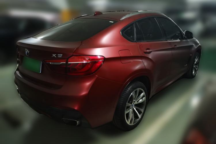 Used BMW X6 2015 xDrive50i M Sport model Rear Right 45 Deg