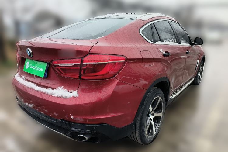 Used BMW X6 2015 xDrive35i Luxury Edition Rear Right 45 Deg