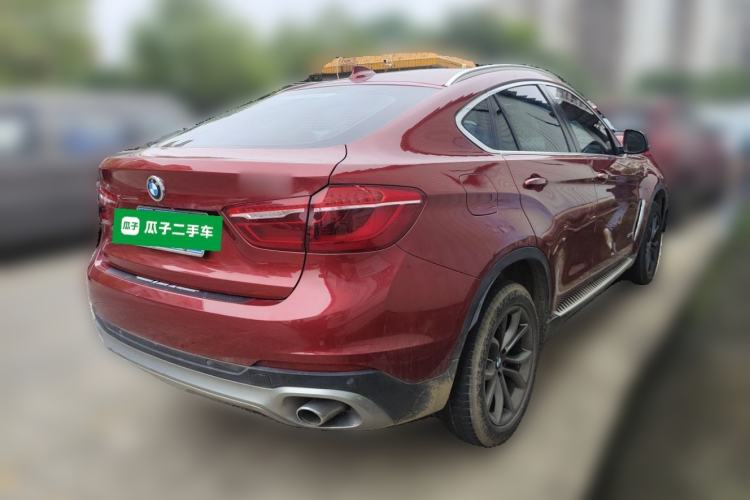 Used BMW X6 2015 xDrive35i Leading Model Rear Right 45 Deg