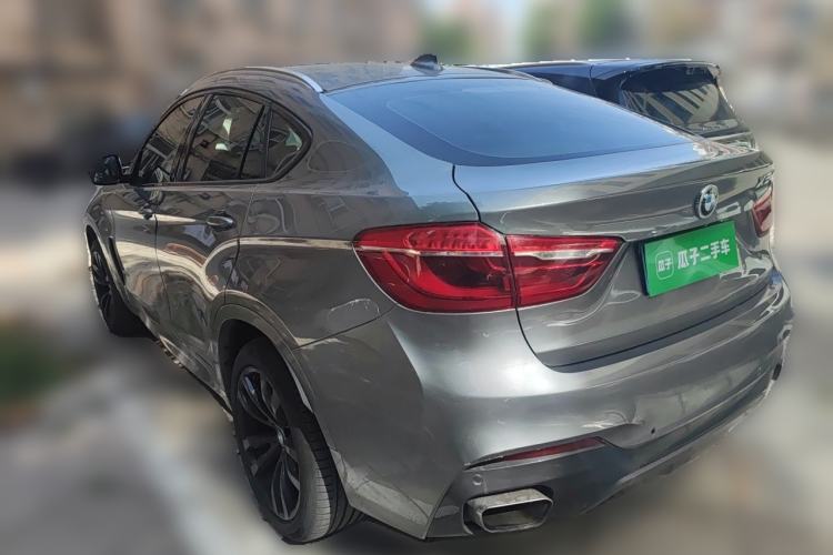 Used BMW X6 2015 xDrive50i M Sport model Rear Left 45 Deg