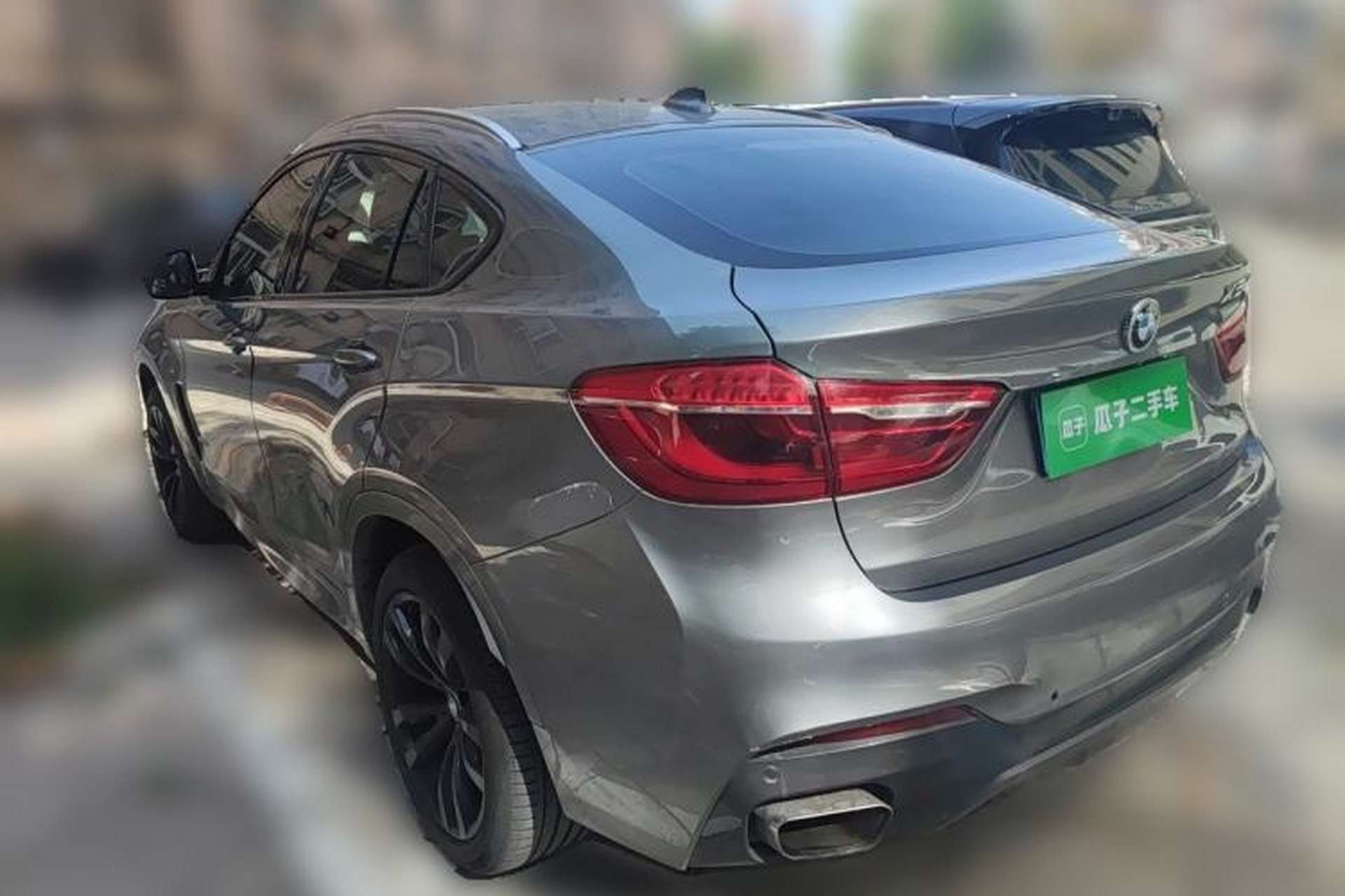 Used BMW X6 2015 xDrive50i M Sport model Rear Left 45 Deg