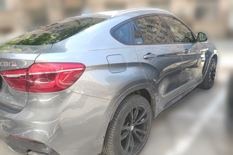 Used BMW X6 2015 xDrive50i M Sport model Rear Right 45 Deg