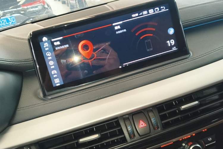 Used BMW X6 2015 xDrive35i U.S. specification Audio And AC Panel