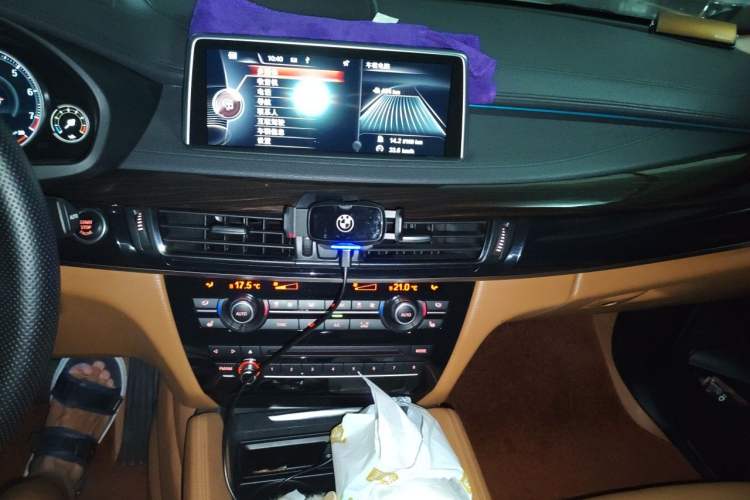 Used BMW X6 2015 xDrive35i Leading Model Audio And AC Panel