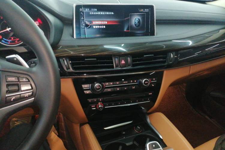 Used BMW X6 2015 xDrive35i Leading Model Audio And AC Panel