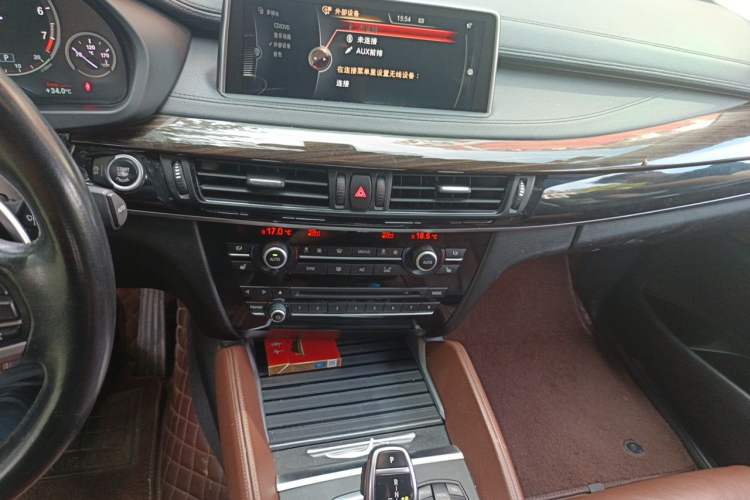 Used BMW X6 2015 xDrive35i Leading Model Audio And AC Panel