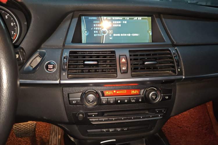 Used BMW X6 2015 xDrive35i Leading Model Audio And AC Panel