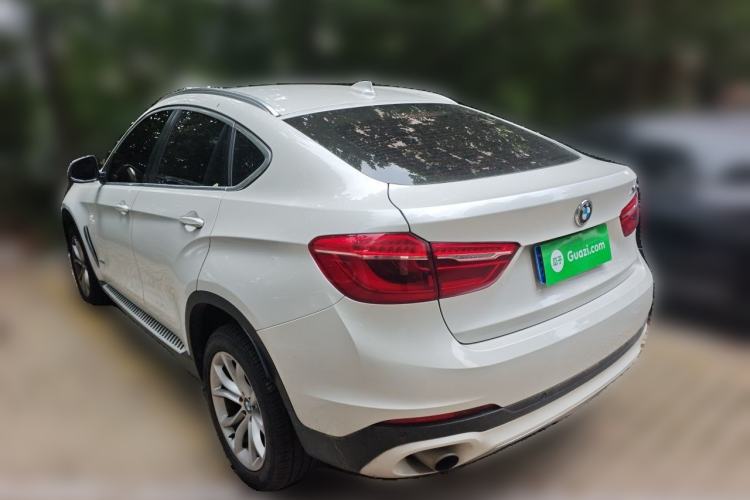 Used BMW X6 2015 xDrive35i Leading Model Rear Left 45 Deg