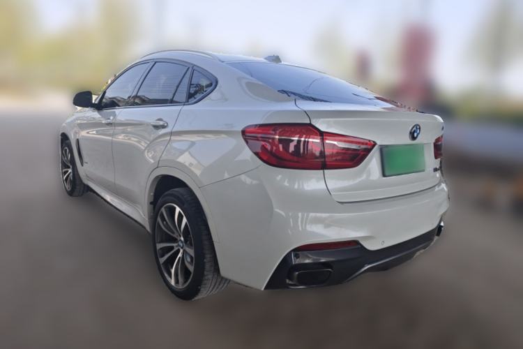 Used BMW X6 2015 xDrive50i M Sport model Rear Left 45 Deg