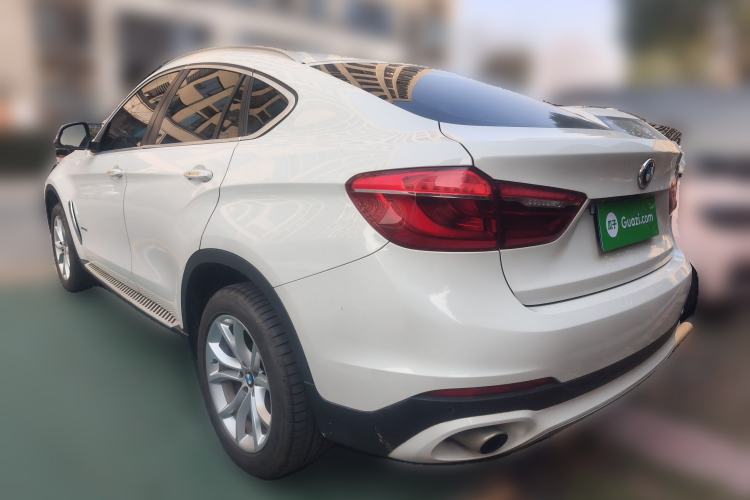 Used BMW X6 2015 xDrive35i Leading Model Rear Left 45 Deg