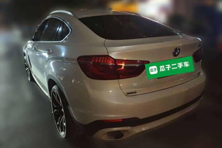 Used BMW X6 2015 xDrive35i Luxury Edition Rear Left 45 Deg