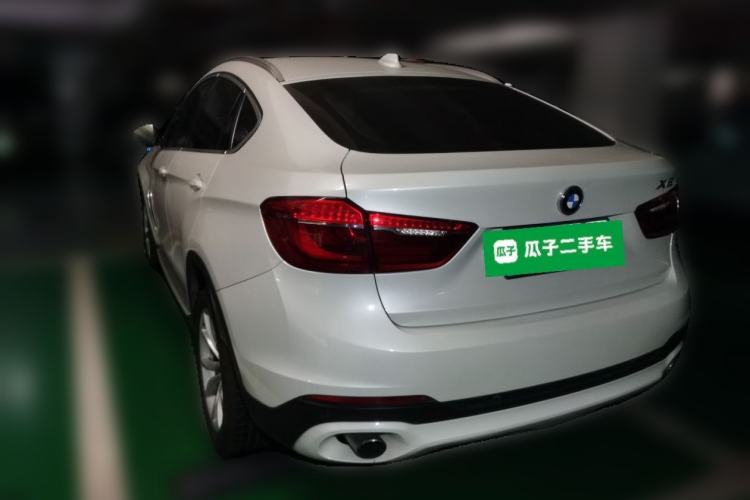 Used BMW X6 2015 xDrive35i Leading Model Rear Left 45 Deg