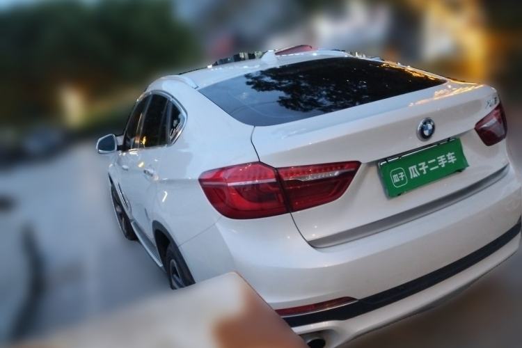 Used BMW X6 2015 xDrive35i Luxury Edition Rear Left 45 Deg