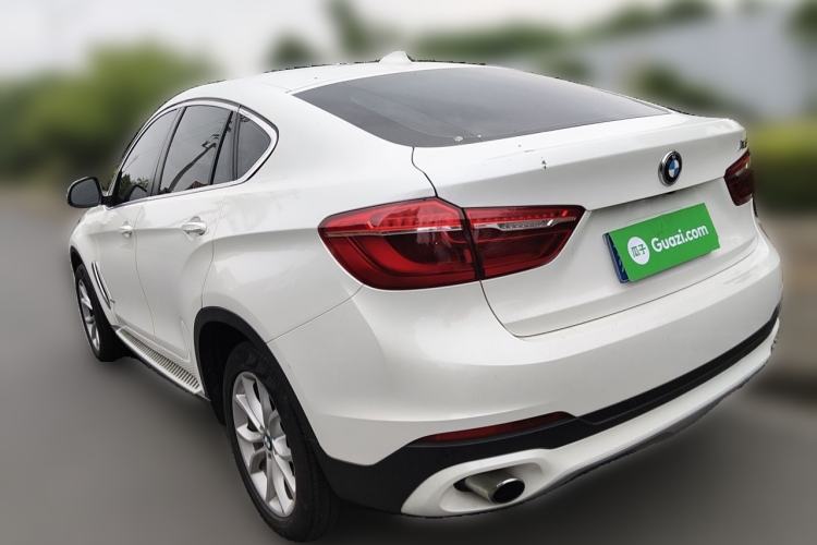 Used BMW X6 2015 xDrive35i Leading Model Rear Left 45 Deg