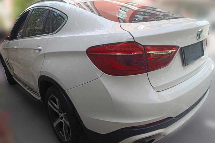 Used BMW X6 2015 xDrive35i Leading Model Rear Left 45 Deg