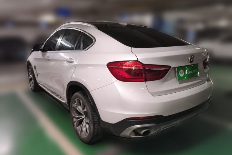 Used BMW X6 2015 xDrive35i Leading Model Rear Left 45 Deg