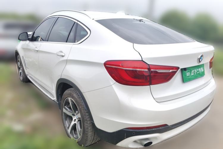 Used BMW X6 2015 xDrive35i Luxury Edition Rear Left 45 Deg