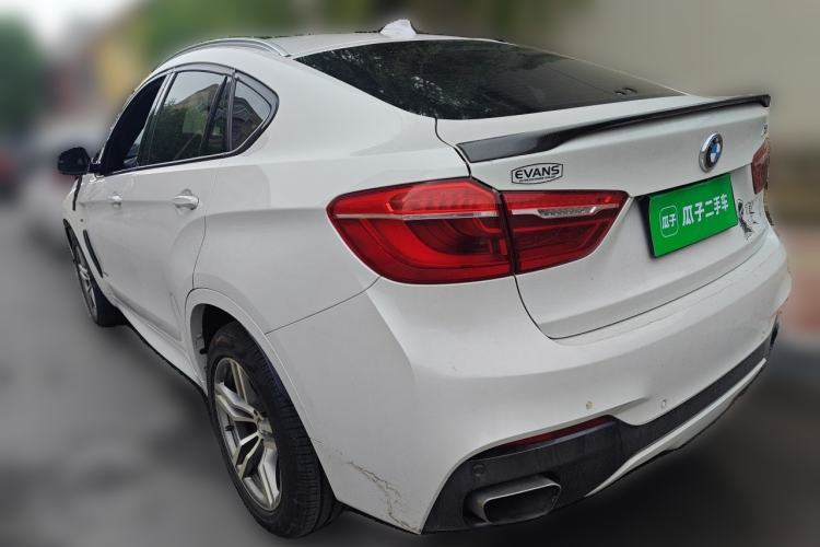 Used BMW X6 2015 xDrive35i Luxury Edition Rear Left 45 Deg