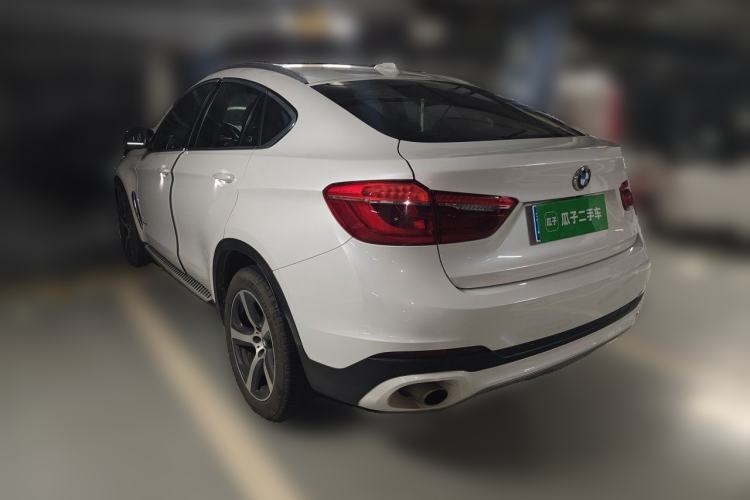 Used BMW X6 2015 xDrive35i Luxury Edition Rear Left 45 Deg