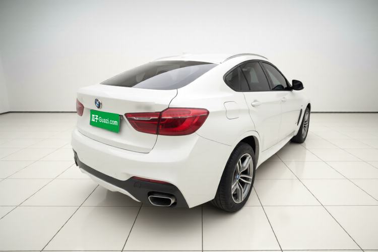 Used BMW X6 2015 xDrive35i Luxury Edition Rear Right 45 Deg