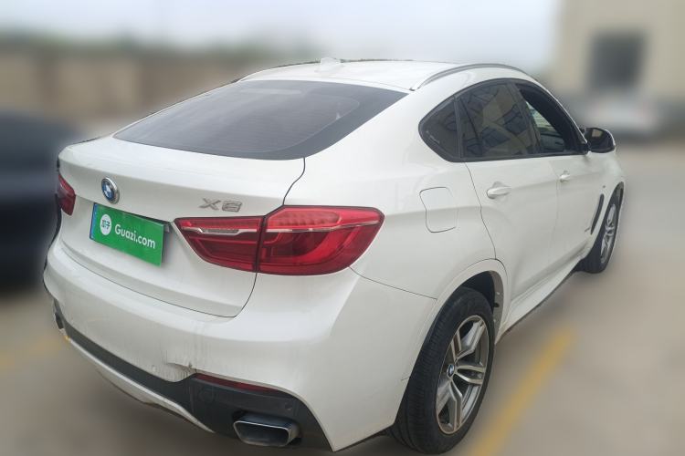 Used BMW X6 2015 xDrive35i Luxury Edition Rear Right 45 Deg