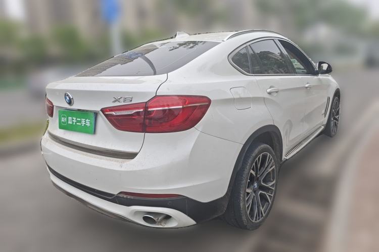 Used BMW X6 2015 xDrive28i Rear Right 45 Deg