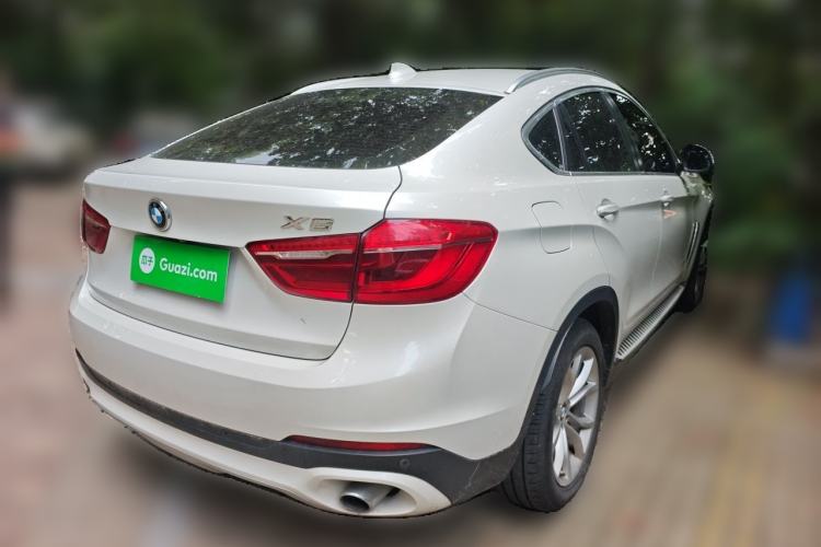 Used BMW X6 2015 xDrive35i Leading Model Rear Right 45 Deg