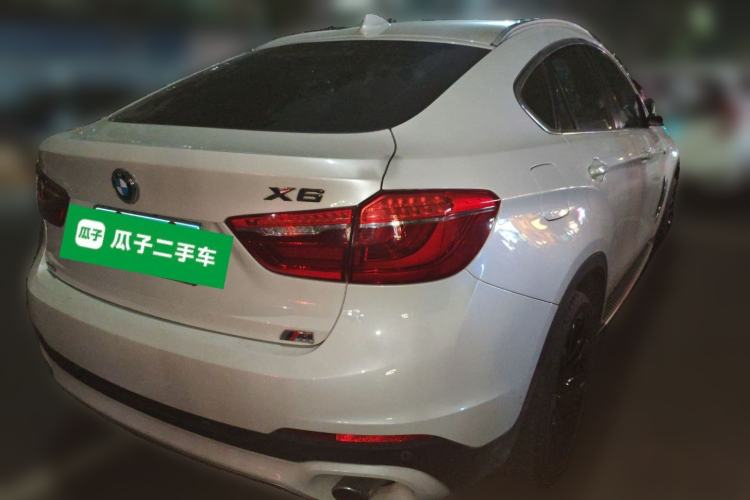 Used BMW X6 2015 xDrive35i Luxury Edition Rear Right 45 Deg