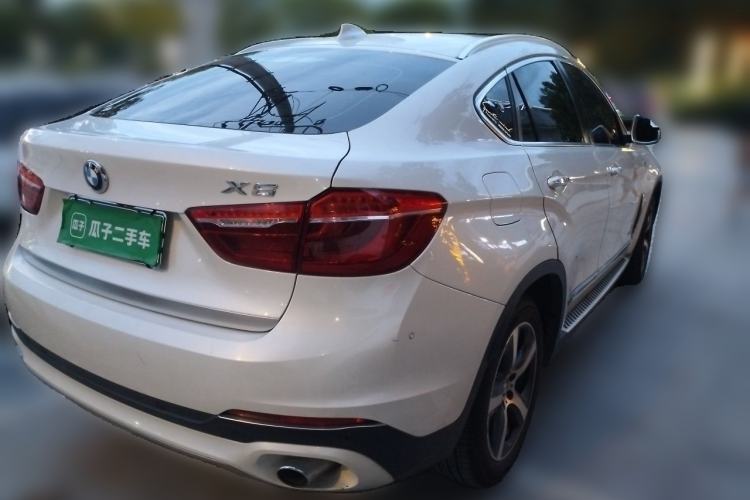 Used BMW X6 2015 xDrive35i Luxury Edition Rear Right 45 Deg