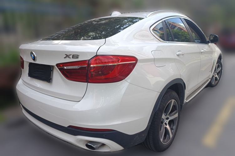 Used BMW X6 2015 xDrive35i Leading Model Rear Right 45 Deg