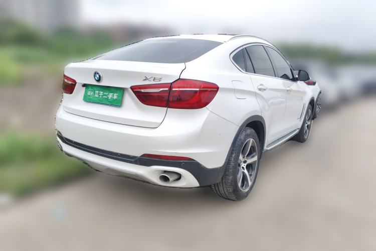 Used BMW X6 2015 xDrive35i Luxury Edition Rear Right 45 Deg