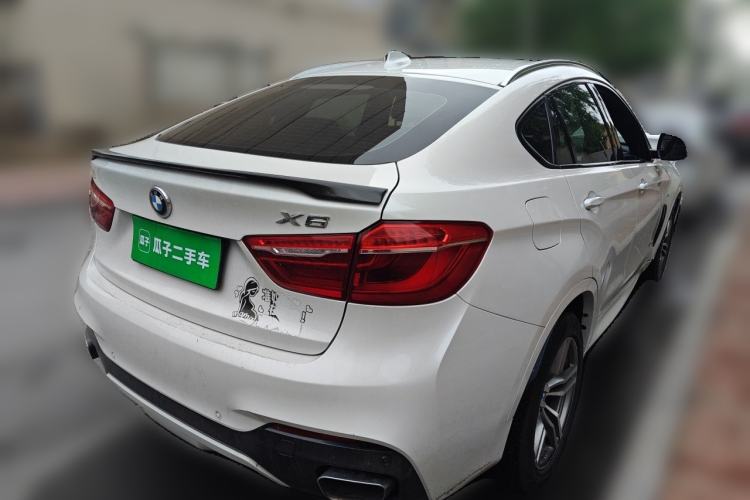 Used BMW X6 2015 xDrive35i Luxury Edition Rear Right 45 Deg