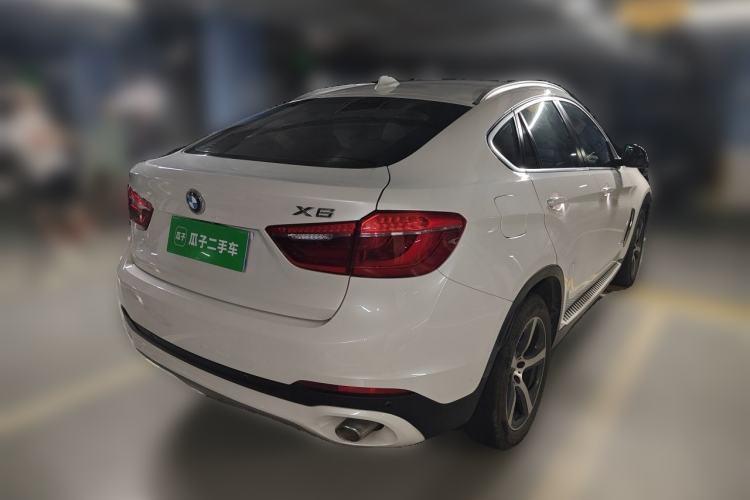 Used BMW X6 2015 xDrive35i Luxury Edition Rear Right 45 Deg