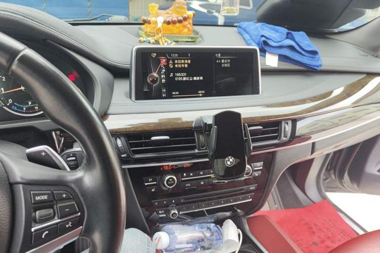 Used BMW X6 2016 xDrive35i U.S. specification Audio And AC Panel