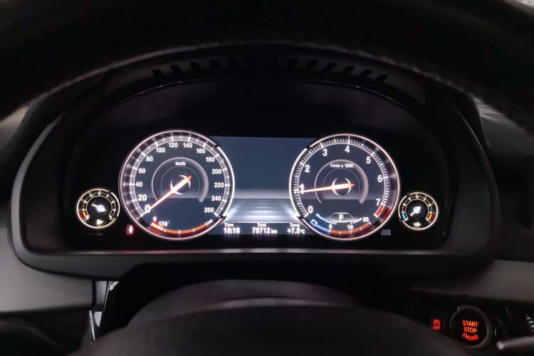 Used BMW X6 2016 xDrive35i Base Model Middle East Instrument Cluster