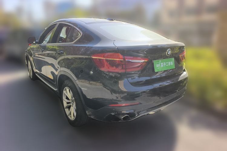 Used BMW X6 2016 xDrive35i Base Model Middle East Rear Left 45 Deg
