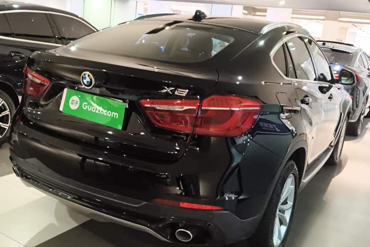 Used BMW X6 2016 xDrive35i U.S. specification Rear Right 45 Deg