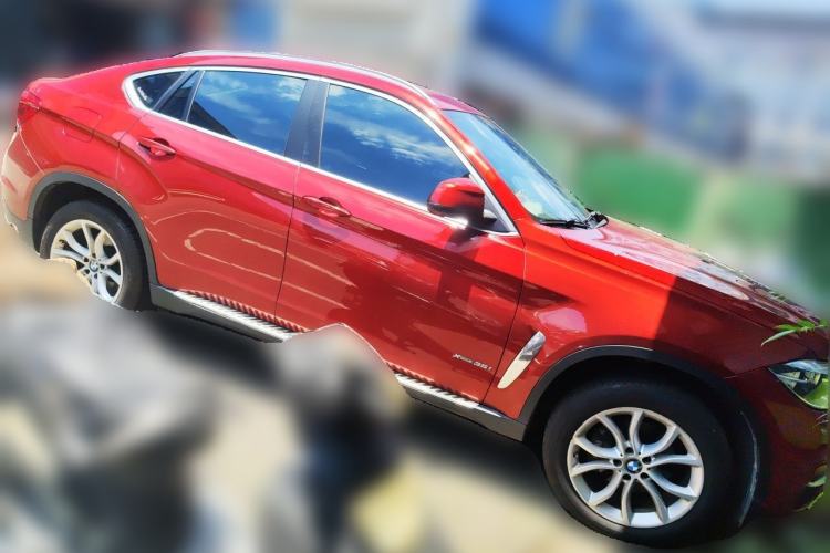 Used BMW X6 2016 xDrive35i Base Model Middle East Front Right 45 Deg