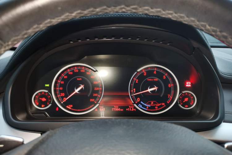 Used BMW X6 2016 xDrive35i Base Model Middle East Instrument Cluster