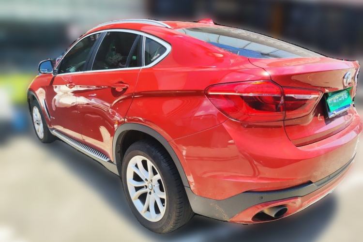 Used BMW X6 2016 xDrive35i Base Model Middle East Rear Left 45 Deg