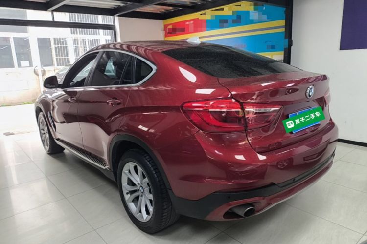 Used BMW X6 2016 xDrive35i Base Model Middle East Rear Left 45 Deg