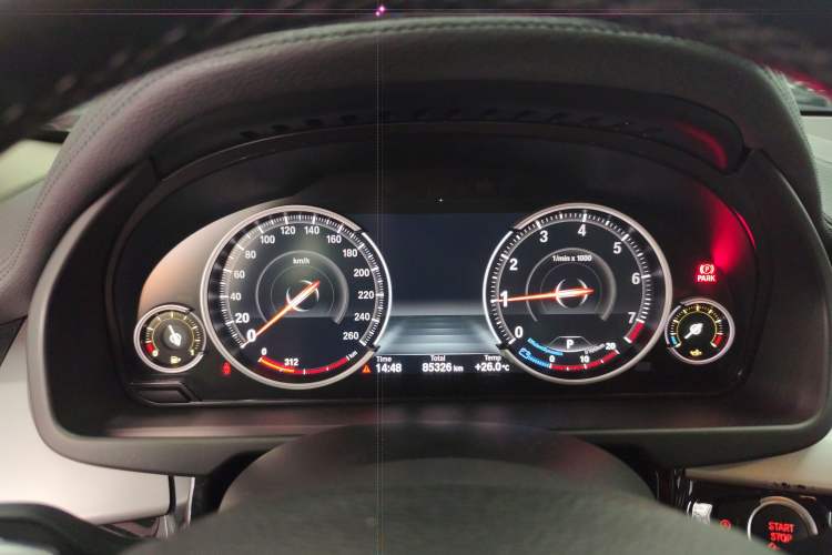 Used BMW X6 2016 xDrive35i Base Model Middle East Instrument Cluster