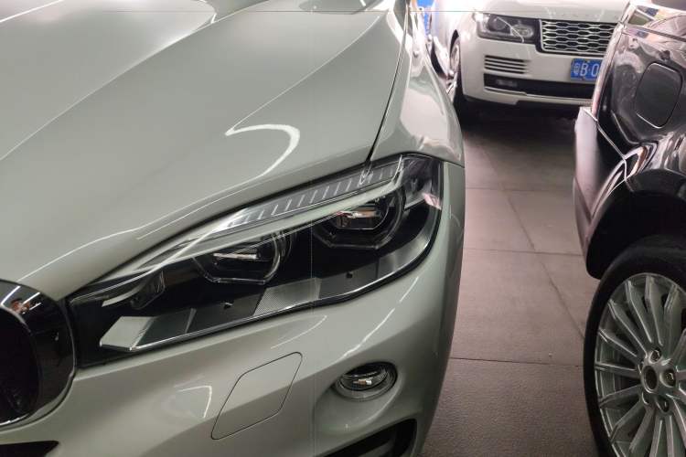 Used BMW X6 2016 xDrive35i Base Model Middle East Left Front Headlight
