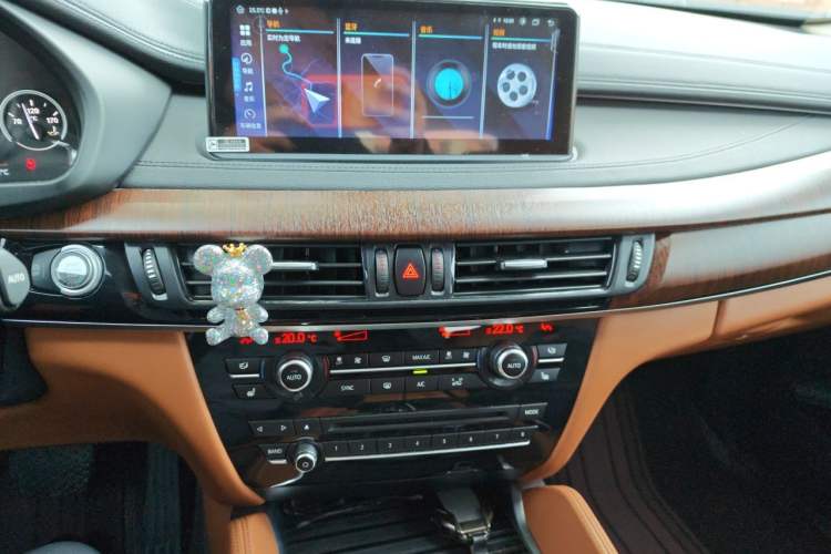 Used BMW X6 2017 xDrive35i Leading Model Audio And AC Panel