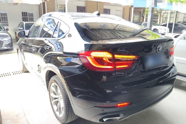 Used BMW X6 2017 xDrive35i Luxury Edition Rear Left 45 Deg