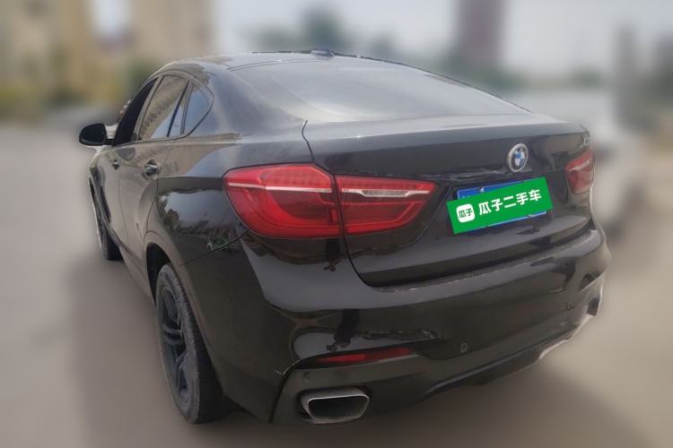 Used BMW X6 2017 xDrive35i M Sport Middle East Rear Left 45 Deg