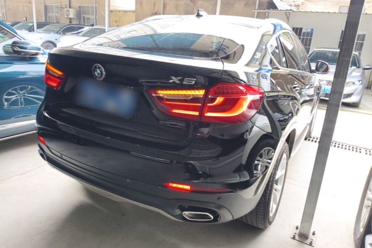Used BMW X6 2017 xDrive35i Luxury Edition Rear Right 45 Deg