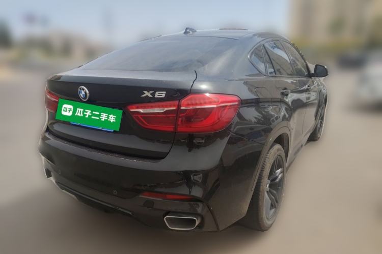 Used BMW X6 2017 xDrive35i M Sport Middle East Rear Right 45 Deg