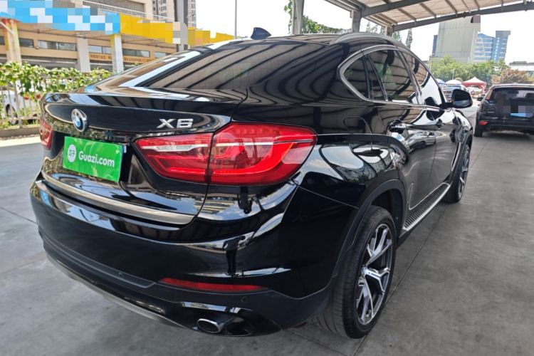 Used BMW X6 2017 xDrive28i Rear Right 45 Deg