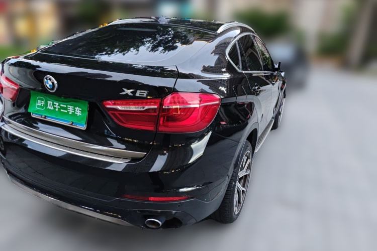 Used BMW X6 2017 xDrive28i Rear Right 45 Deg